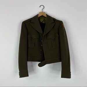 Vintage 1945 Smith -Gray Army Dress Coat Size S